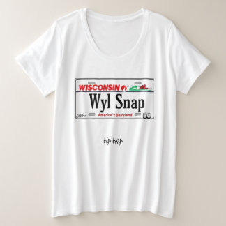 Wyl Snap Grote Maat T-shirt
