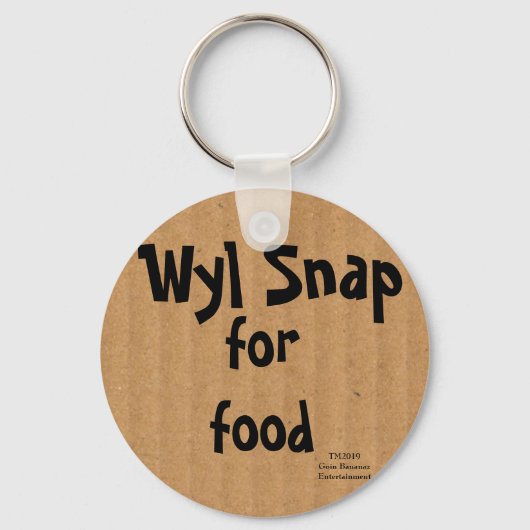 Wyl Snap voor voedsel Sleutelhanger (Voorkant)