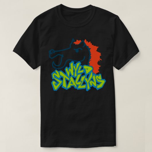 Wyld Stallyns 80s Graffiti Style Classic T-Shirt (Design voorkant)