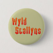 Wyld Stallyns Ronde Button 5,7 Cm (Voorkant)