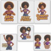 Wyldflow3r’s Funk Sticker Pack | Retro Soul Vibes (Voorkant)