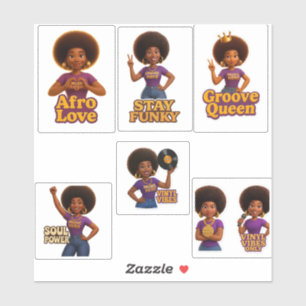 Wyldflow3r’s Funk Sticker Pack Retro Soul Vibes