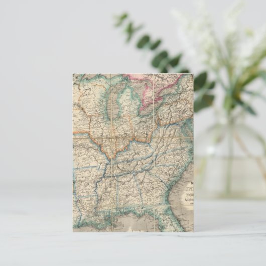 Wyld's militaire kaart van de Verenigde Staten (Staand voorkant)