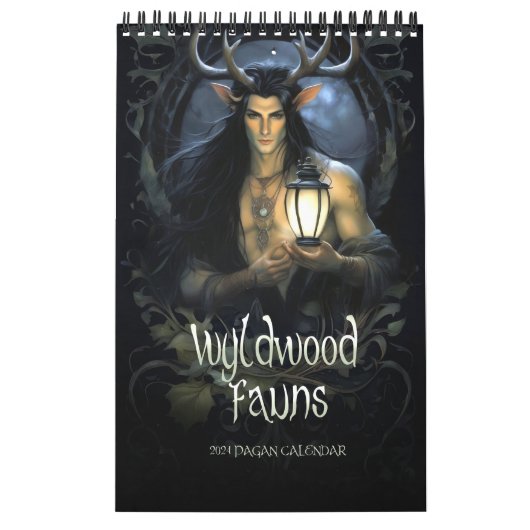 Wyldwood Fauns 2024 heidense kalender (Hoes)