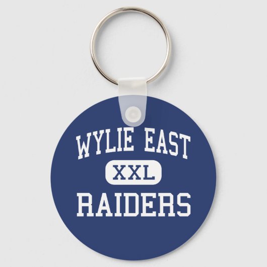 Wylie East - Raiders - High School - Wylie Texas Sleutelhanger (Voorkant)