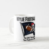 Wylie Football Wekelijkse Koffie Mok (Voorkant links)
