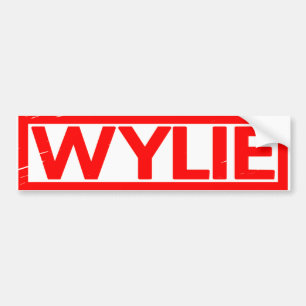 Wylie Stamp Bumpersticker
