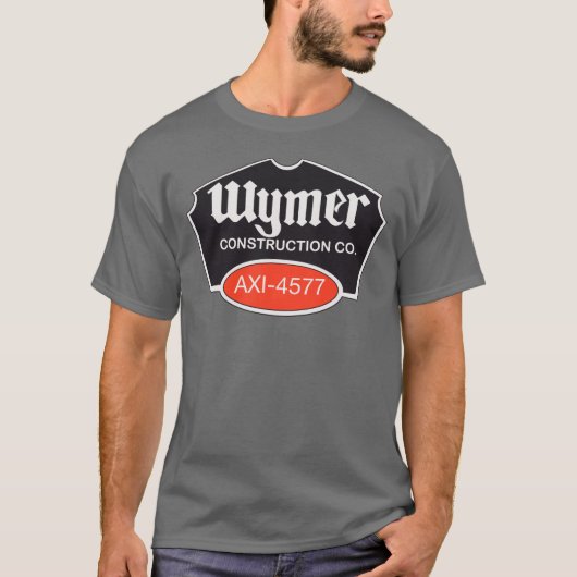 Wymer Construction Throwback Logo AXI T-shirt (Voorkant)