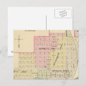 Wymore and Filley, Nebraska Briefkaart (Voorkant / Achterkant)