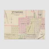 Wymore and Filley, Nebraska Tissuepapier (Voorkant)