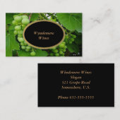 Wyndemere Winery Visitekaartje (Voorkant / Achterkant)