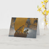 Wynken Blynken and Nod door Maxfield Parrish 1902 Kaart (Gele Bloem)