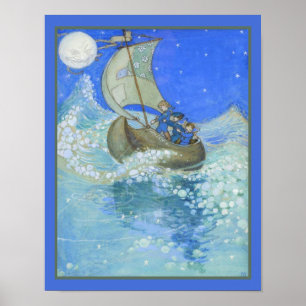 Wynken Blynken en Nod 1908 Poster