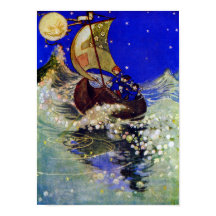 Wynken Blynken en Nod Pogany Fine Art