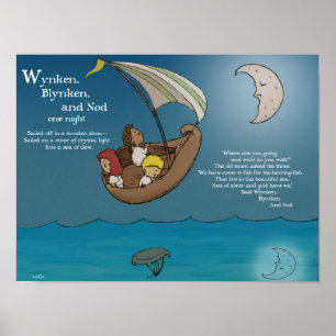 Wynken, Blynken, en Nod Poster