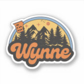 Wynne, Arkansas Sticker (Voorkant)