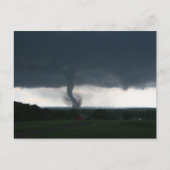Wynnewood, OK EF4 Tornado-Briefkaart Briefkaart (Voorkant)