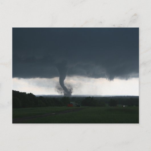 Wynnewood, OK EF4 Tornado-Briefkaart Briefkaart (Voorkant)