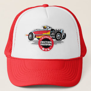 Wynn's wrijvingsbestendige olie trucker pet