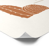 WYNONA Oranje Blauwe Cowboy Koppels Bruisfeest Wel Poster (Hoek)