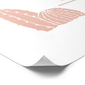 WYNONA Roze Cowgirl Laatste Rodeo Bachelorette Poster (Hoek)