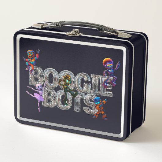WYNOT Merk Shop: Boogie Bots Crew Lunchbox (Voorkant)