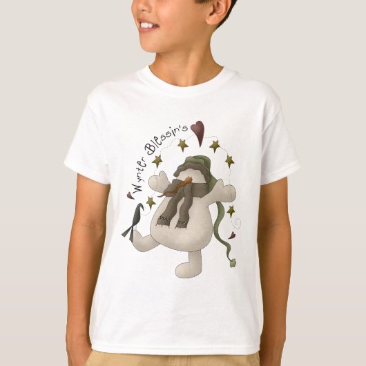 Wynter Blessin's Snowman Kind Sweatshirt (Voorkant)