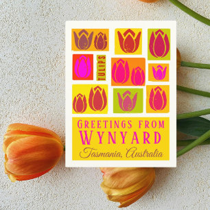 Wynyard Tasmanië Australië Tulpenvelden Briefkaart