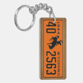 Wyoming 1944  License Bord Sleutelhanger (Voorkant Links)