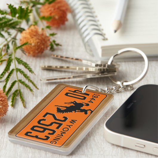 Wyoming 1944  License Bord Sleutelhanger (Voorkant Rechts)