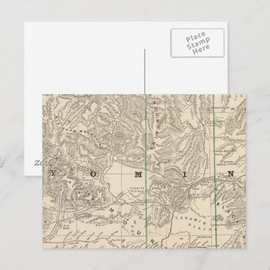 Wyoming 2 briefkaart (Voorkant / Achterkant)