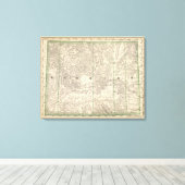 Wyoming 2 canvas afdruk (Insitu (Houten vloer))