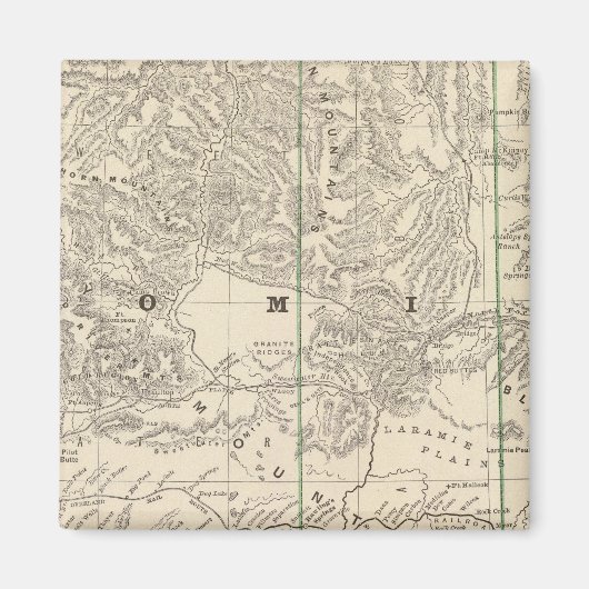Wyoming 2 magneet (Voorkant)