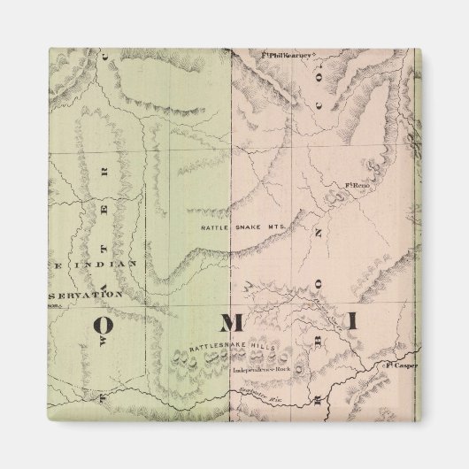 Wyoming 2 magneet (Voorkant)