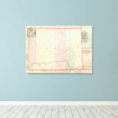 Wyoming 3 canvas afdruk (Insitu (Houten vloer))