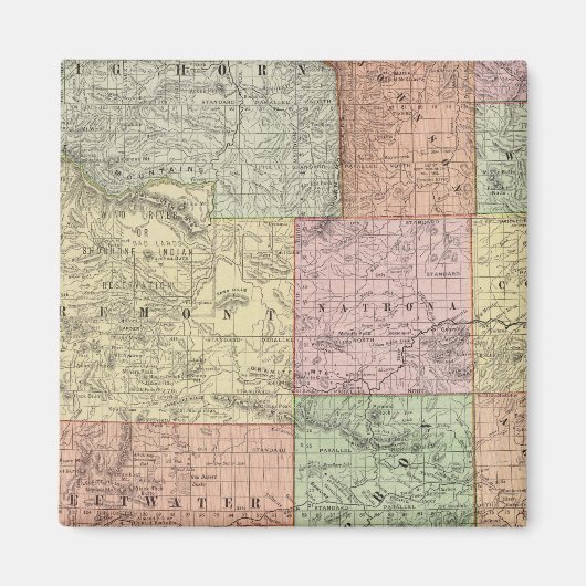 Wyoming 3 magneet (Voorkant)