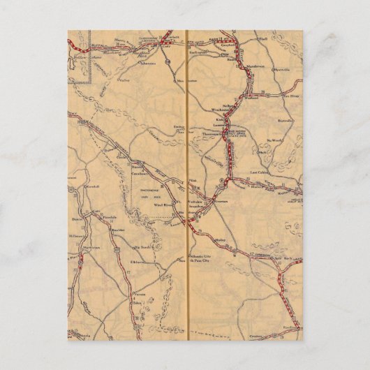 Wyoming 4 briefkaart (Voorkant)