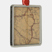 Wyoming 4 metalen ornament (Rechts)