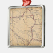 Wyoming 4 metalen ornament (Links)