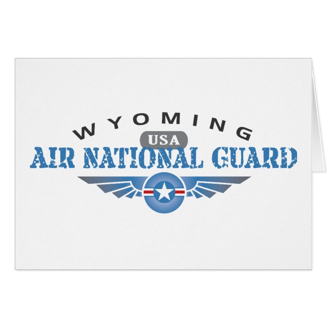 Wyoming Air National Guard (Voorkant Horizontaal)