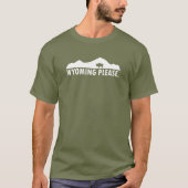 Wyoming Alsjeblieft T-shirt (Voorkant)