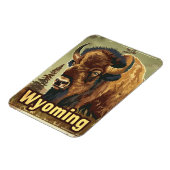 Wyoming American Bison Magneet (Linkerzijde)