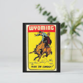Wyoming Antiek Briefkaart (Staand voorkant)