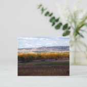 Wyoming Autumn Briefkaart (Staand voorkant)