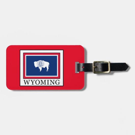 Wyoming Bagagelabel (Voorkant horizontaal)