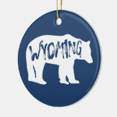 Wyoming Beer Keramisch Ornament (Links)