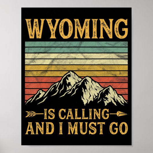 Wyoming belt en ik moet 7 gaan poster (Voorkant)