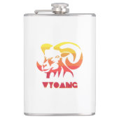 Wyoming Bighorn Sheep Heupfles (Voorkant)