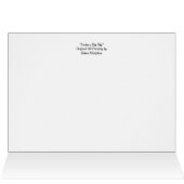 Wyoming Bison Fine Art All Occasion Wenskaart (Binnen Horizontaal (Boven))