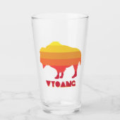Wyoming Bison Glas (Voorkant)